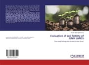 Cover von Evaluation of soil fertility of UNIK LANDS