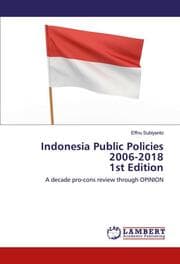 Cover von Indonesia Public Policies 2006-2018 1st Edition