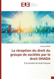 Cover von La réception du droit du groupe de sociétés par le droit OHADA