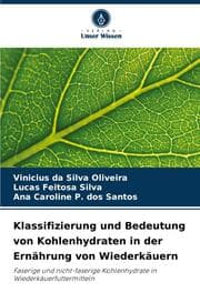 Cover von Klassifizierung und Bedeutung von Kohlenhydraten in der Ernährung von Wiederkäuern