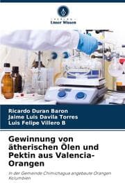 Cover von Gewinnung von ätherischen Ölen und Pektin aus Valencia-Orangen