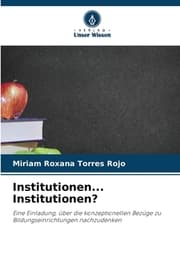 Cover von Institutionen... Institutionen?