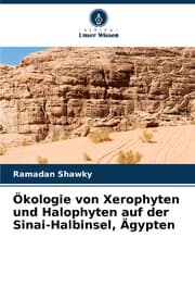 Cover von Ökologie von Xerophyten und Halophyten auf der Sinai-Halbinsel, Ägypten