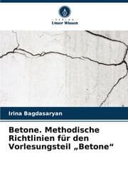 Cover von Betone. Methodische Richtlinien für den Vorlesungsteil Betone