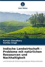 Cover von Indische Landwirtschaft - Probleme mit natürlichen Ressourcen und Nachhaltigkeit