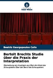 Cover von Bertolt Brechts Studie über die Praxis der Interpretation