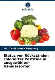 Cover von Status von Rückständen chlorierter Pestizide in ausgewählten Gemüsesorten