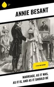 Cover von Marriage, As It Was, As It Is, and As It Should Be