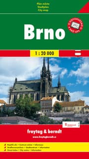 Cover von Brno/Brünn (Stadtplan 1:20.000)