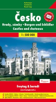 Cover von Tschechien - Burgen (Autokarte 1:500.000, Softcover)