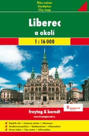 Cover von Liberec/Reichenberg (Stadtplan 1:16.000)