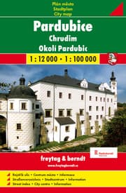 Cover von Pardubice/Pardubitz (Stadtplan 1:12.000)