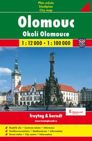 Cover von Olomouc/Olmütz (Stadtplan 1:12.000)