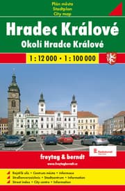 Cover von Hradec Králové/Königgrätz (Stadtplan 1:12.000)