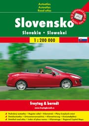 Cover von Slowakei (Autoatlas 1:200.000, A4)