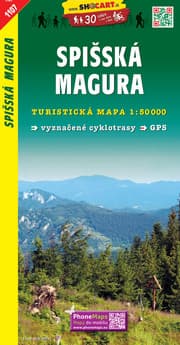 Cover von Spisská Magura / Zipser Magura (Wander - Radkarte 1:50.000)