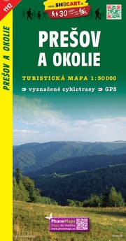 Cover von Presov a okolie / Eperies und Umgebung (Wander - Radkarte 1:50.000)