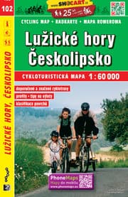 Cover von Luzické hory, Ceskolipsko / Lausitzer Gebirge, Böhmisch Leipa (Radkarte 1:60.000)