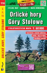 Cover von Orlické hory, Góry Stolowe/Adlergebirge, Heuscheuergebirge (Radkarte 1:60.000)