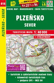 Cover von Plzesko - sever / Pilsen - Nord (Wander - Radkarte 1:40.000)