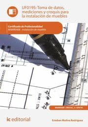 Cover von Toma de datos, mediciones y croquis para la instalación de muebles. MAMR0408