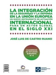Cover von La integración de la seguridad y la defensa en la UE · Integration of security and defence in the EU