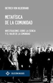 Cover von Metafísica de la comunidad