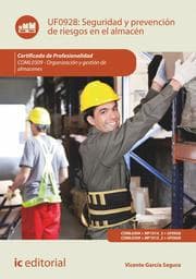 Cover von Seguridad y prevención de riesgos en el almacén. COML0309