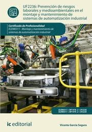 Cover von Prevención de riesgos laborales y mediambientales en el montaje y mantenimiento de sistemas de automatización industrial. ELEM0311
