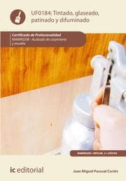 Cover von Tintado, glaseado, patinado y difuminado. MAMR0208
