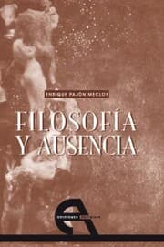 Cover von Filosofía y ausencia
