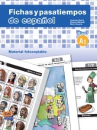 Cover von Fichas y pasatiempos de español