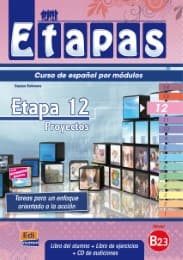 Cover von Etapas, Curso de español por módulos