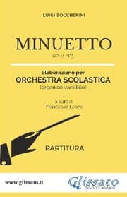 Cover von Minuetto - orchestra scolastica smim/liceo (partitura)