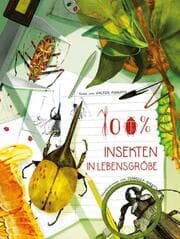 Cover von 100% Insekten in Lebensgröße