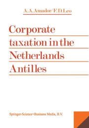Cover von Corporate Taxation in the Netherlands Antilles