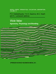 Cover von Vicia faba: Agronomy, Physiology and Breeding