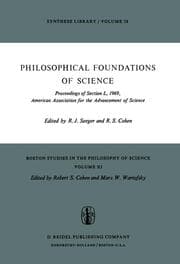 Cover von Philosophical Foundations of Science