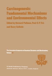 Cover von Carcinogenesis: Fundamental Mechanisms and Environmental Effects