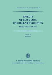 Cover von Effects of Mass Loss on Stellar Evolution