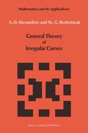 Cover von General Theory of Irregular Curves