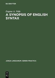 Cover von A Synopsis of English Syntax