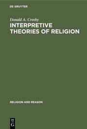Cover von Interpretive Theories of Religion