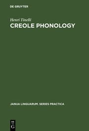 Cover von Creole Phonology