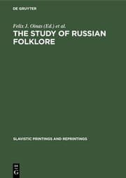 Cover von The Study of Russian Folklore
