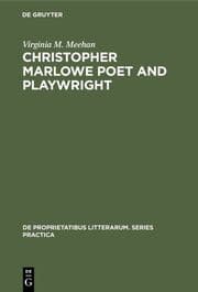 Cover von Christopher Marlowe Poet and Playwright
