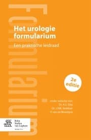 Cover von Het urologie formularium
