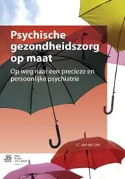 Cover von Psychische gezondheidszorg op maat