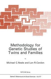 Cover von Methodology for Genetic Studies of Twins and Families