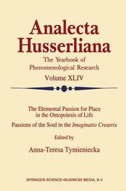 Cover von The Elemental Passion for Place in the Ontopoiesis of Life